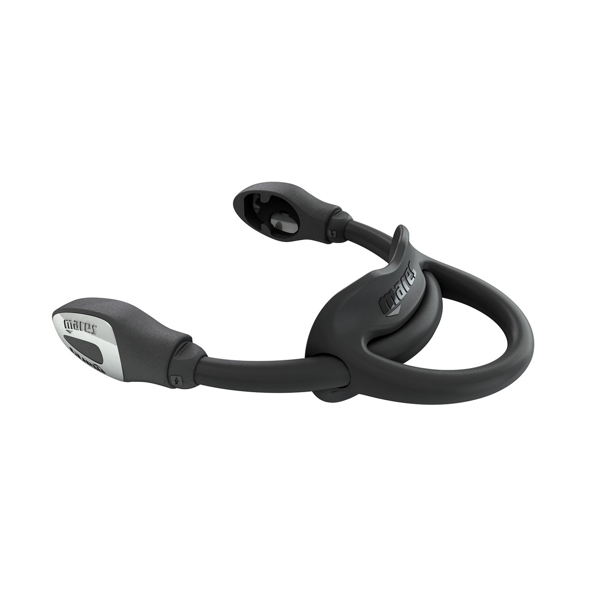 Mares Bungee Strap (pair) - BLACK - EXTRA SMALL / SMALL