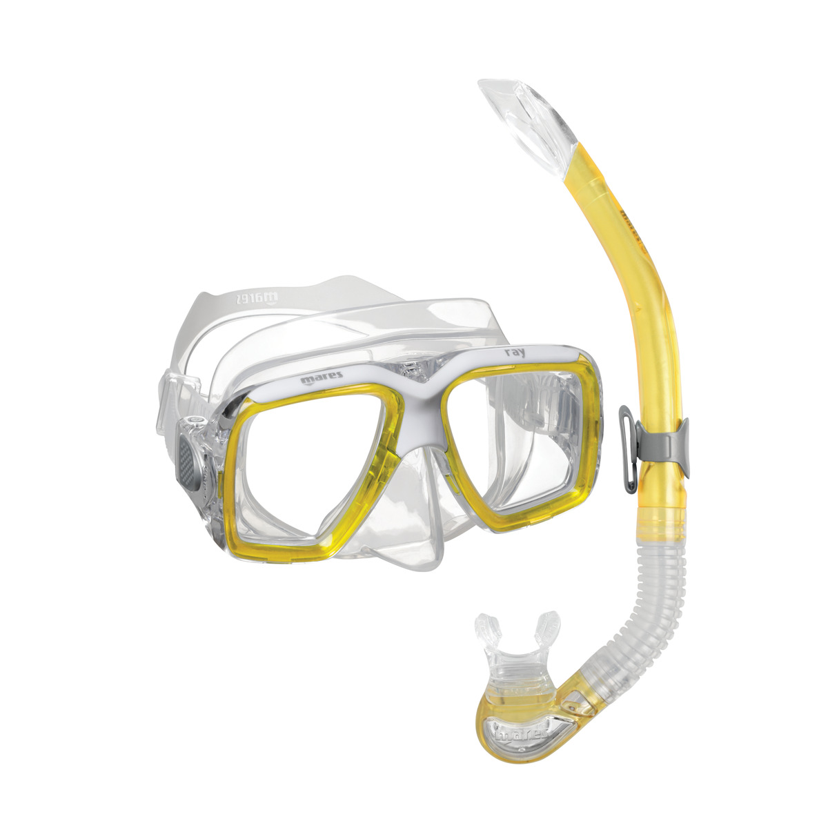 Mares Combo Ray - YELLOW WHITE CLEAR