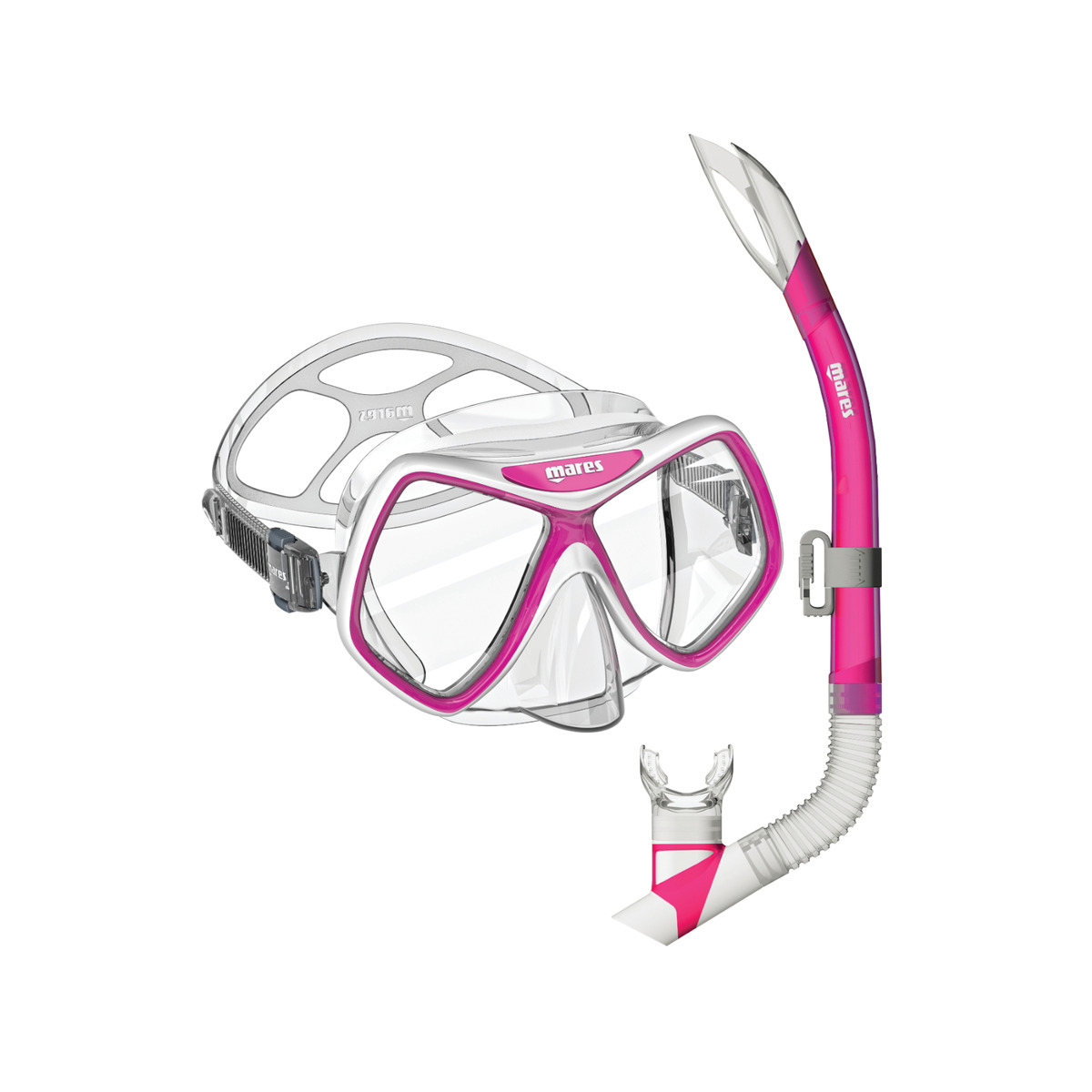 Mares Combo Ridley - PINK WHITE CLEAR