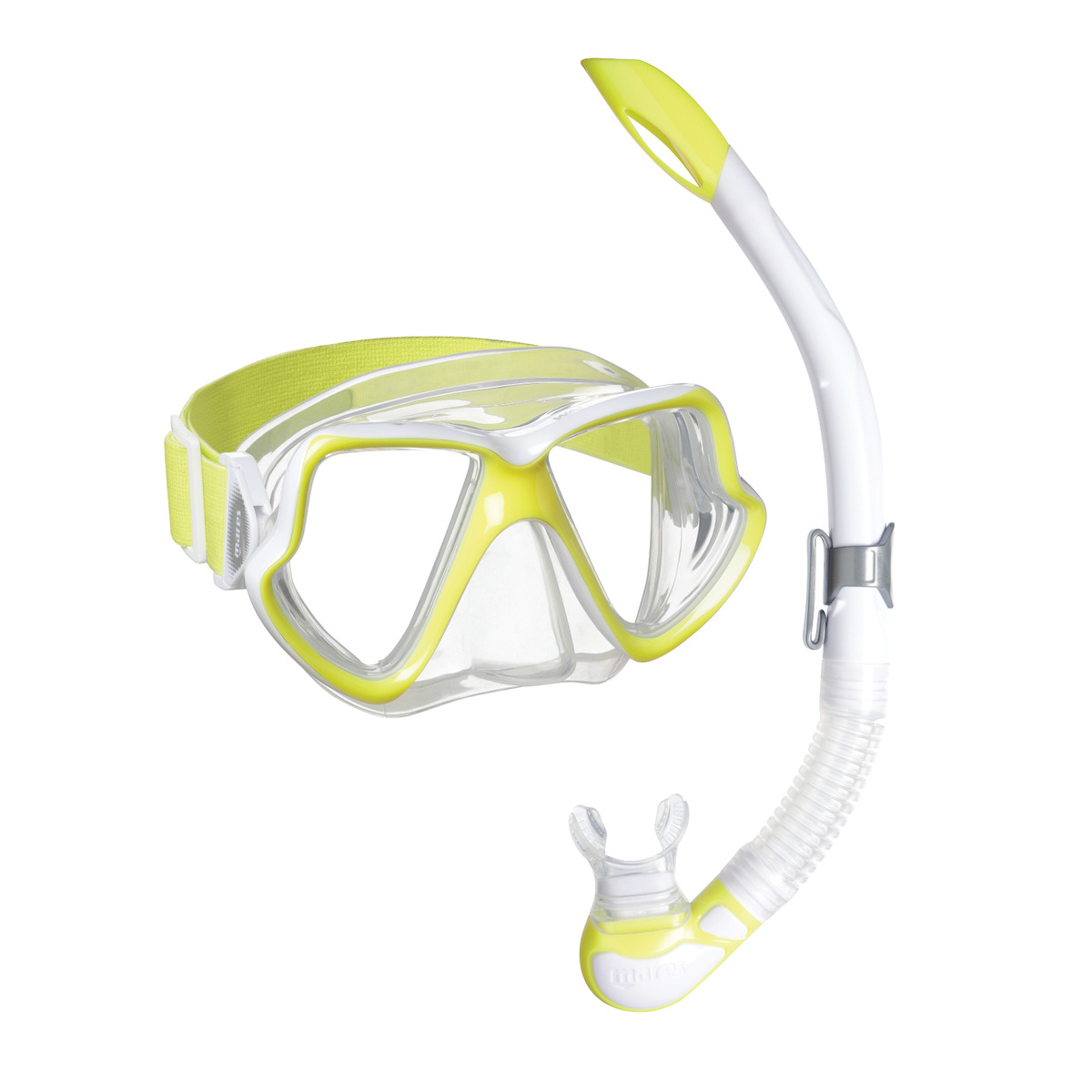 Mares Combo Wahoo Neon - YELLOW WHITE CLEAR