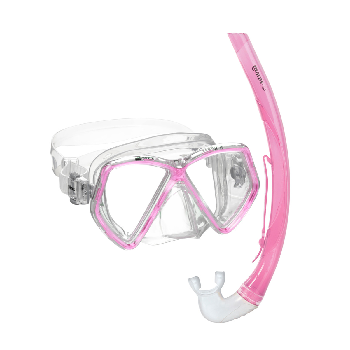 Mares Combo Zephir Jr - REFLEX PINK CLEAR