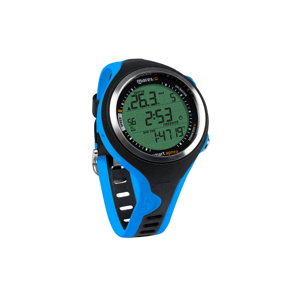 Mares Dive Computer Smart Apnea - Black Blue