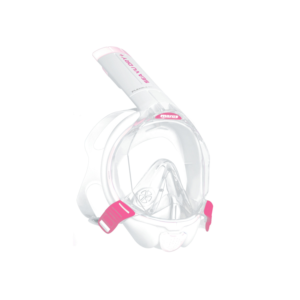 Mares Sea Vu Dry + - PINK WHITE - S-M