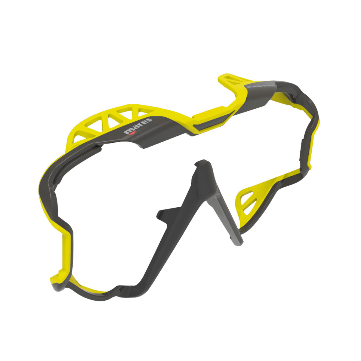 Mares Pure Wire Frame - Grey Yellow