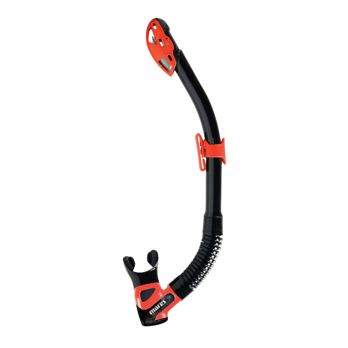 Mares Snorkel Rebel Dry - BLACK-RED