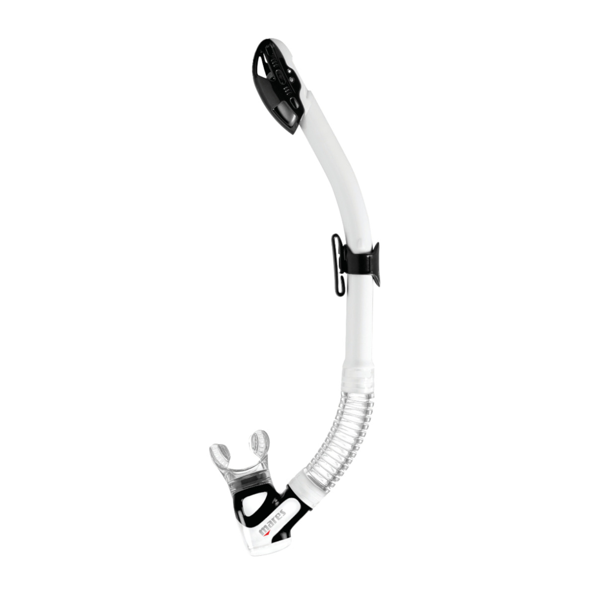 Mares Snorkel Rebel Dry - WHITE-BLACK