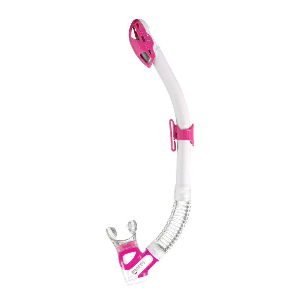 Mares Snorkel Rebel Dry - WHITE-PINK