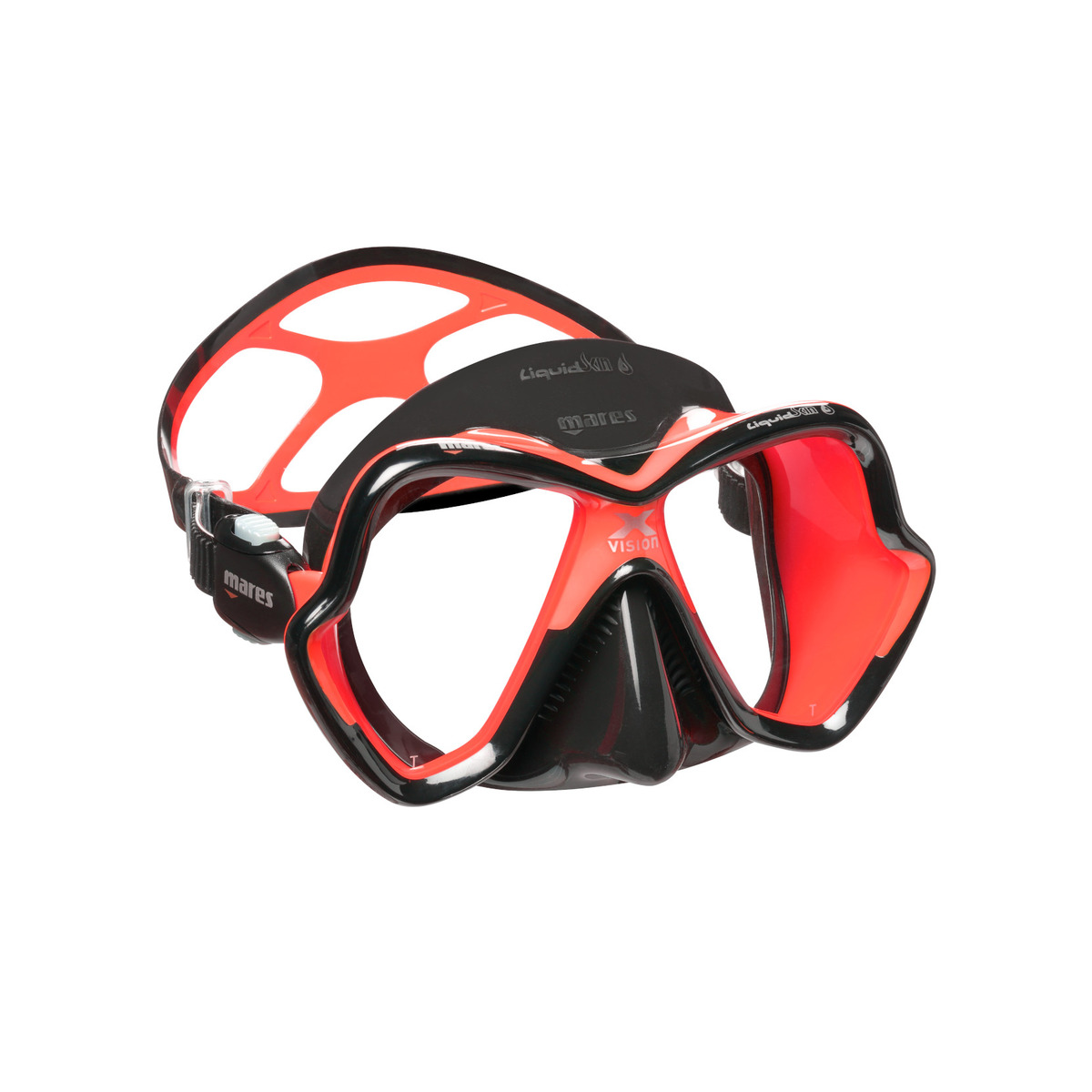 Mares X-vision Ultra Liquidskin - CLEAR RED BLACK RED BLACK