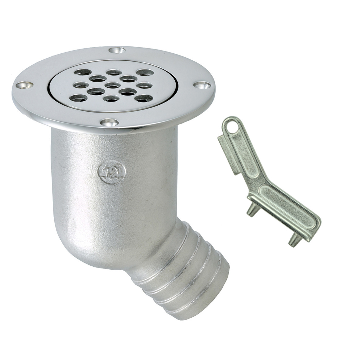 Marine Town Stainless Steel Discharge Strainer - STAINLESS STEEL DISCHARGE STRAINER