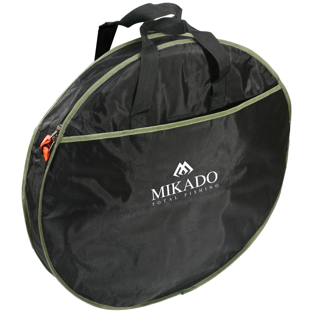 Mikado Bagfor Keepnets 1 Compartment - ROUND (63x8 cm) (N2016)  BLACK AND GREEN