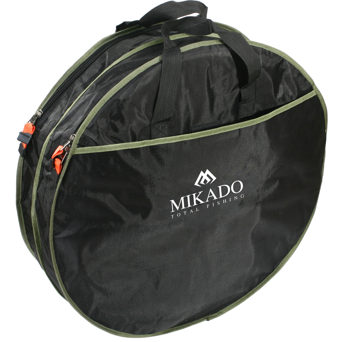 Mikado Bagfor Keepnets 1 Compartment - ROUND (63x17 cm)  BLACK AND GREEN