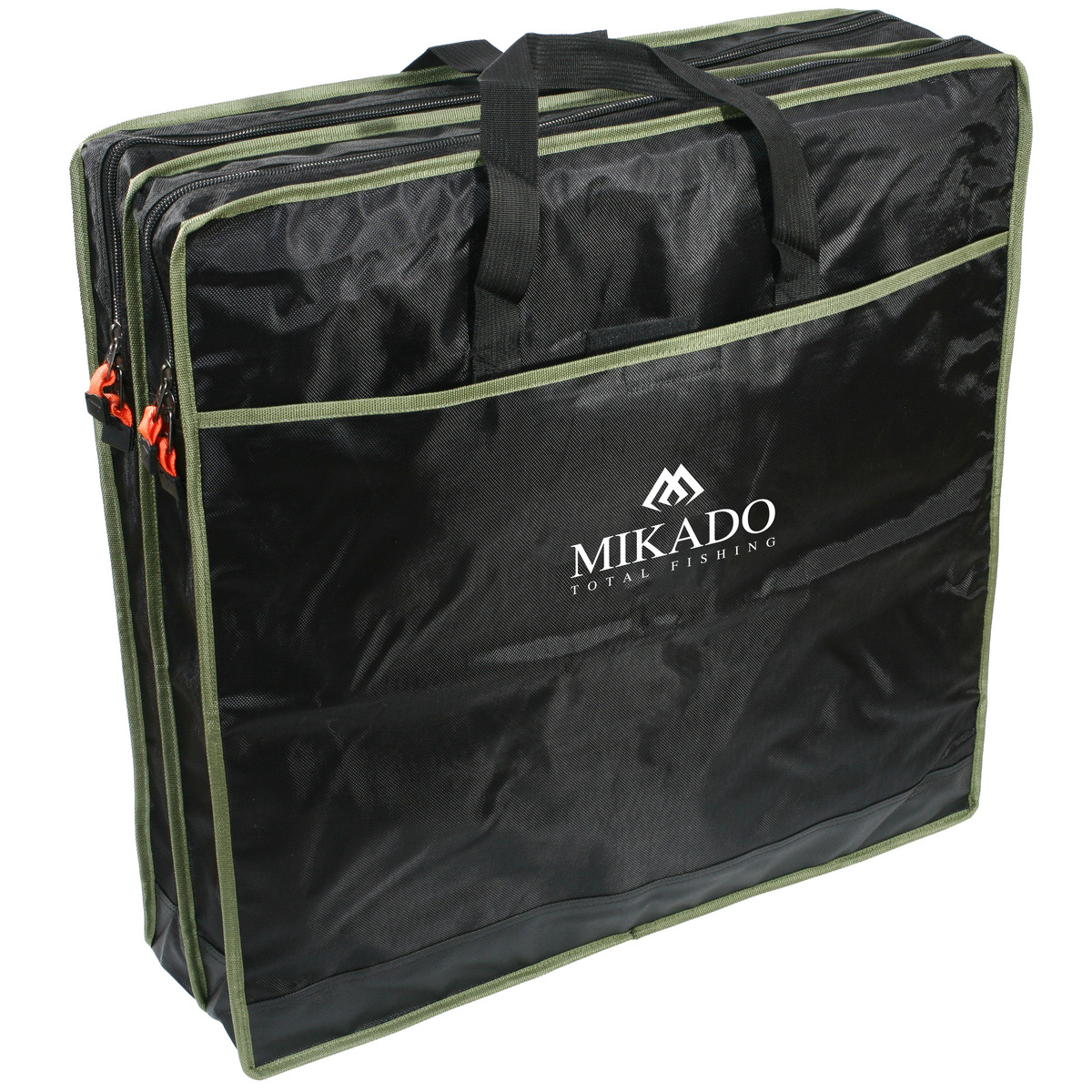 Mikado Bagfor Keepnets 1 Compartment - SQUARE (63x63x18 cm)  BLACK AND GREEN