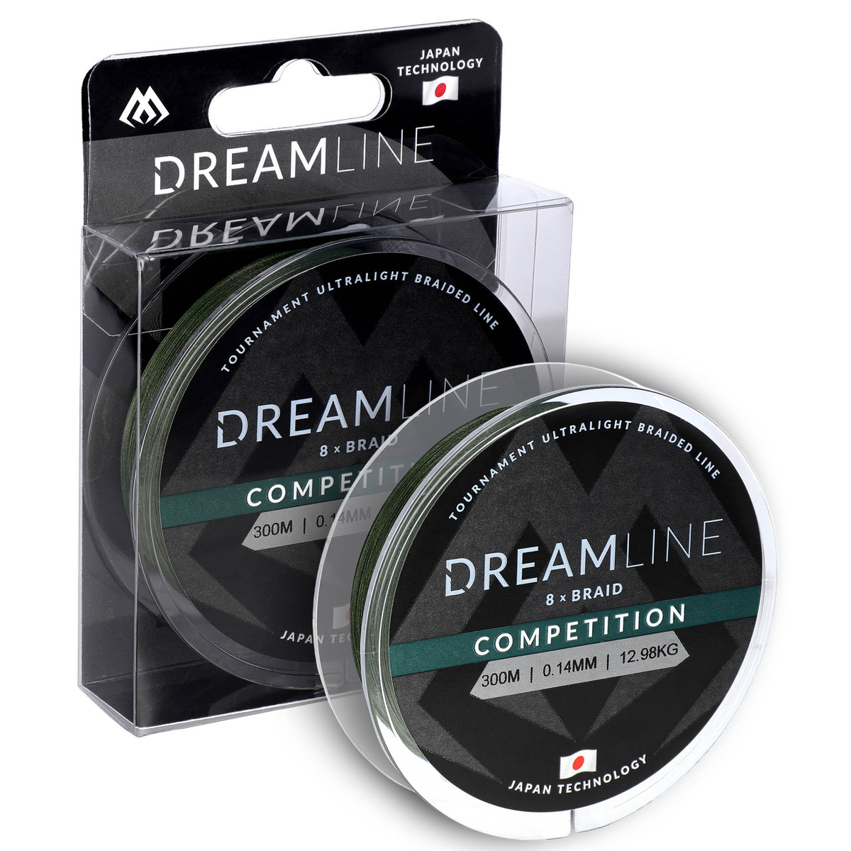 Mikado Dreamline Competition - 0.14mm / 12.98kg / 300m   GREEN