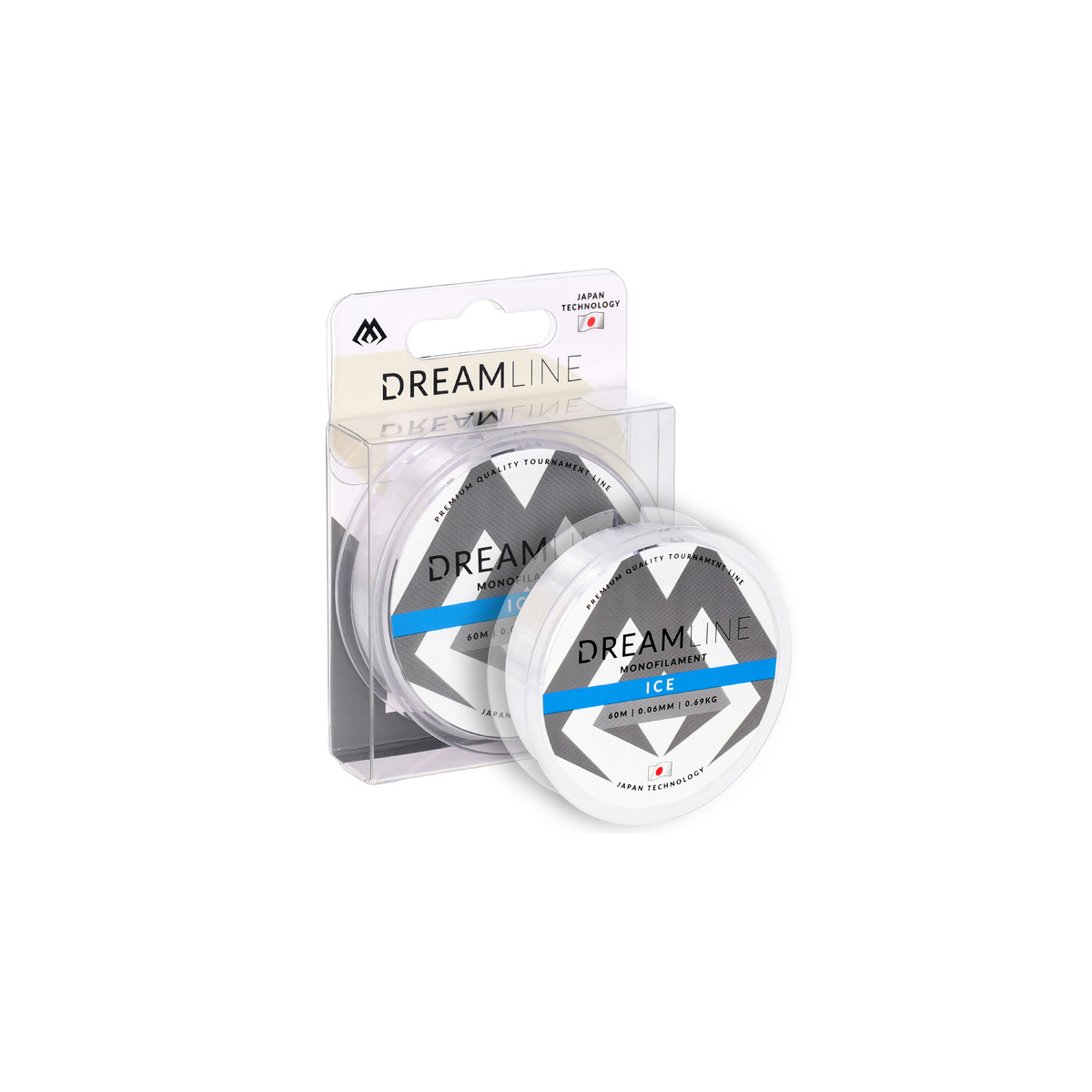 Mikado Dreamline Ice - 0.16mm / 3.82kg / 60m  TRANSPARENT