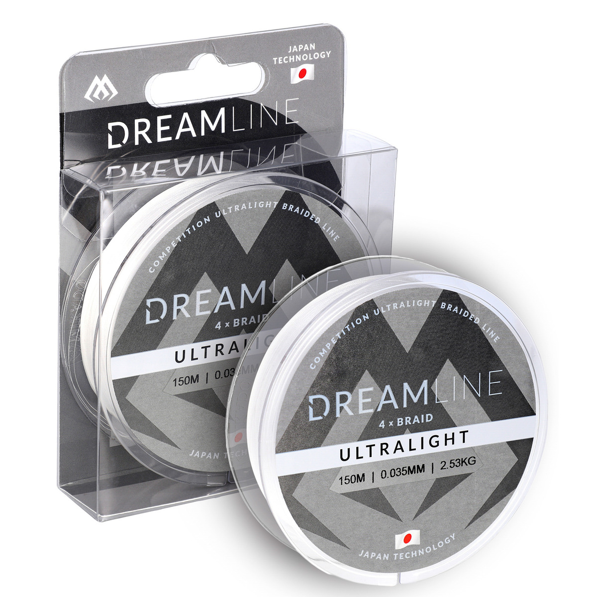 Mikado Dreamline Ultralight - 0.058mm / 4.43kg / 150m   WHITE