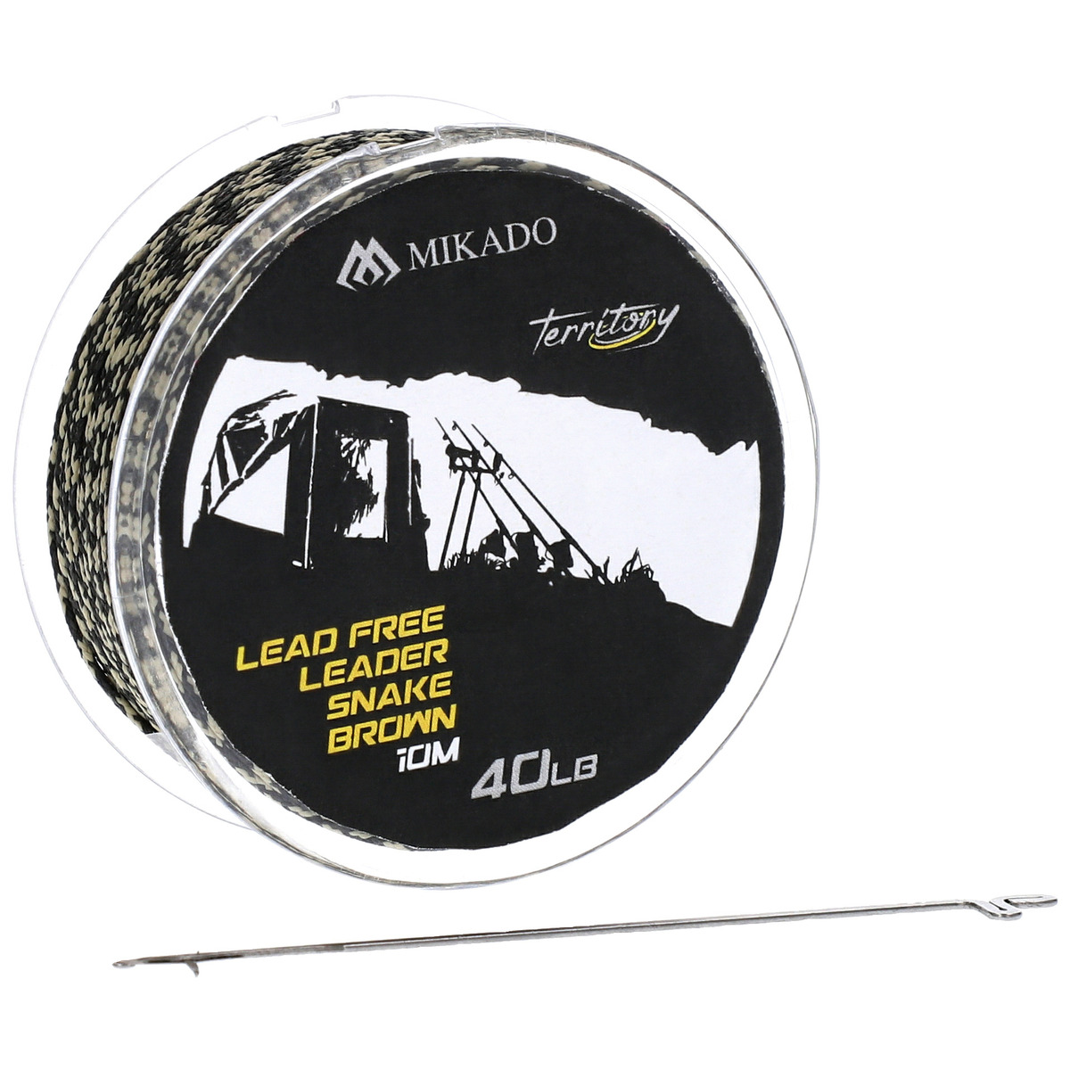 Mikado Leaderlead Free Leader - 40lbs / 10m  LIGHT CAMO