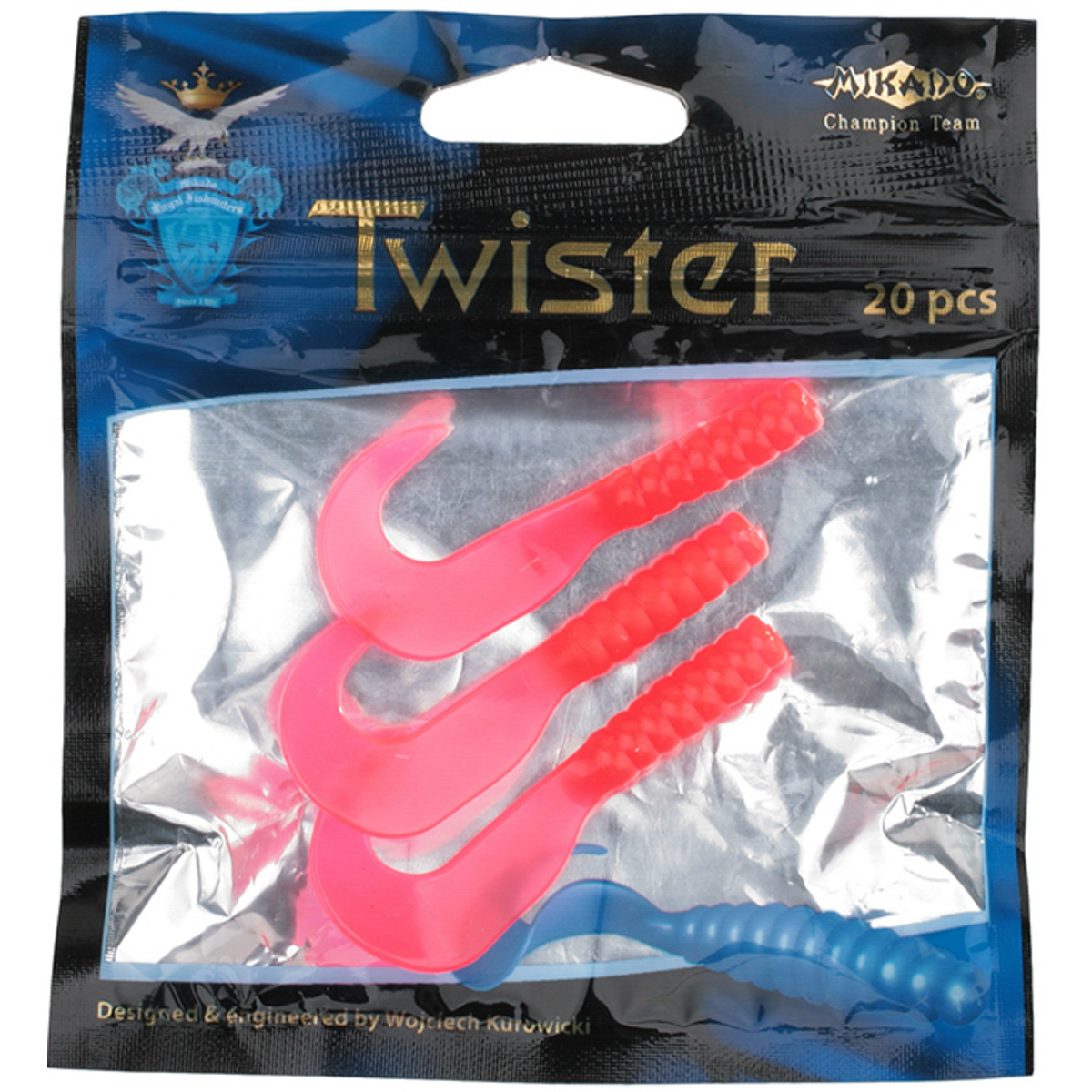 Mikado Sea Twister - 7.5 cm  RED