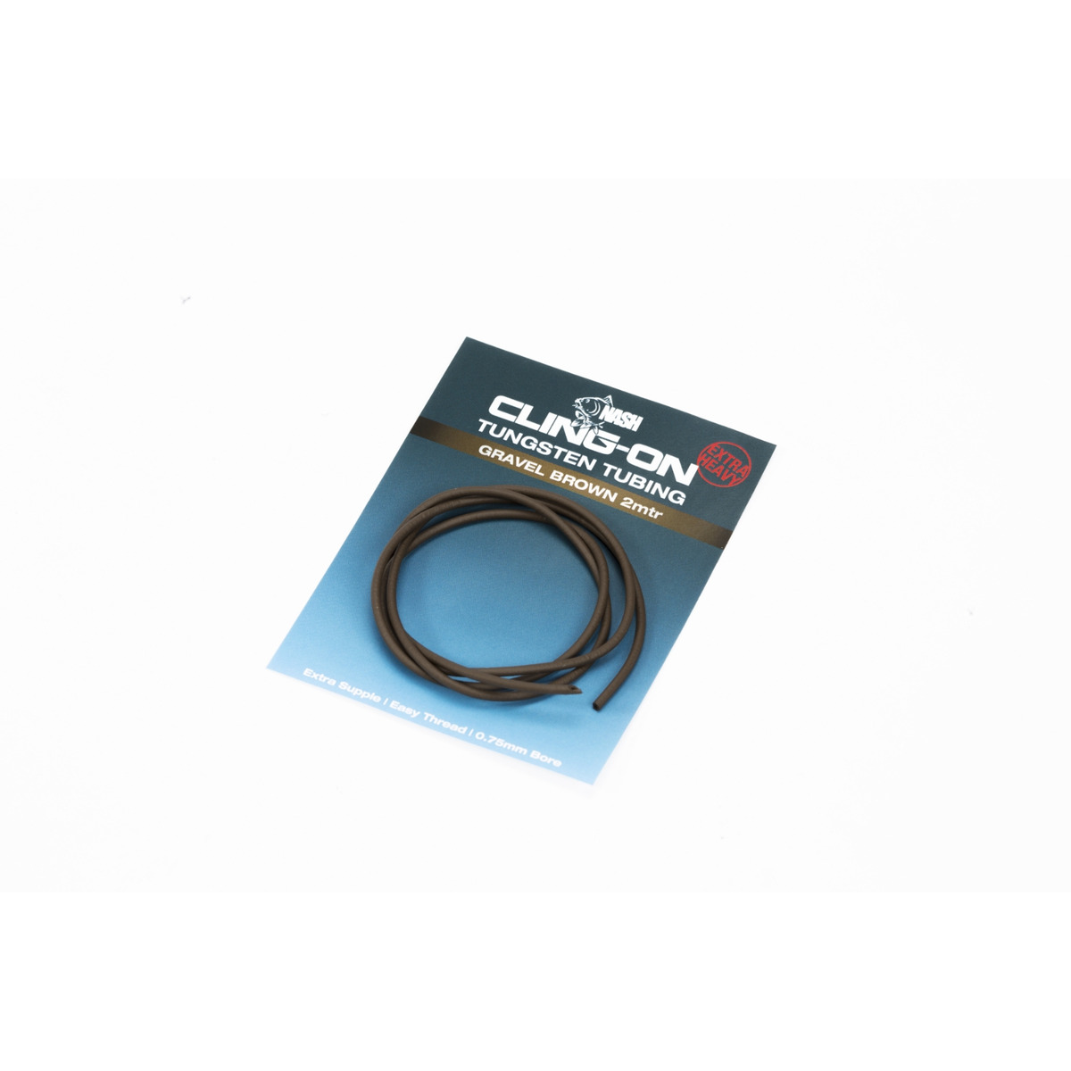 Nash Cling-on Tungsten Tubing - Gravel Brown