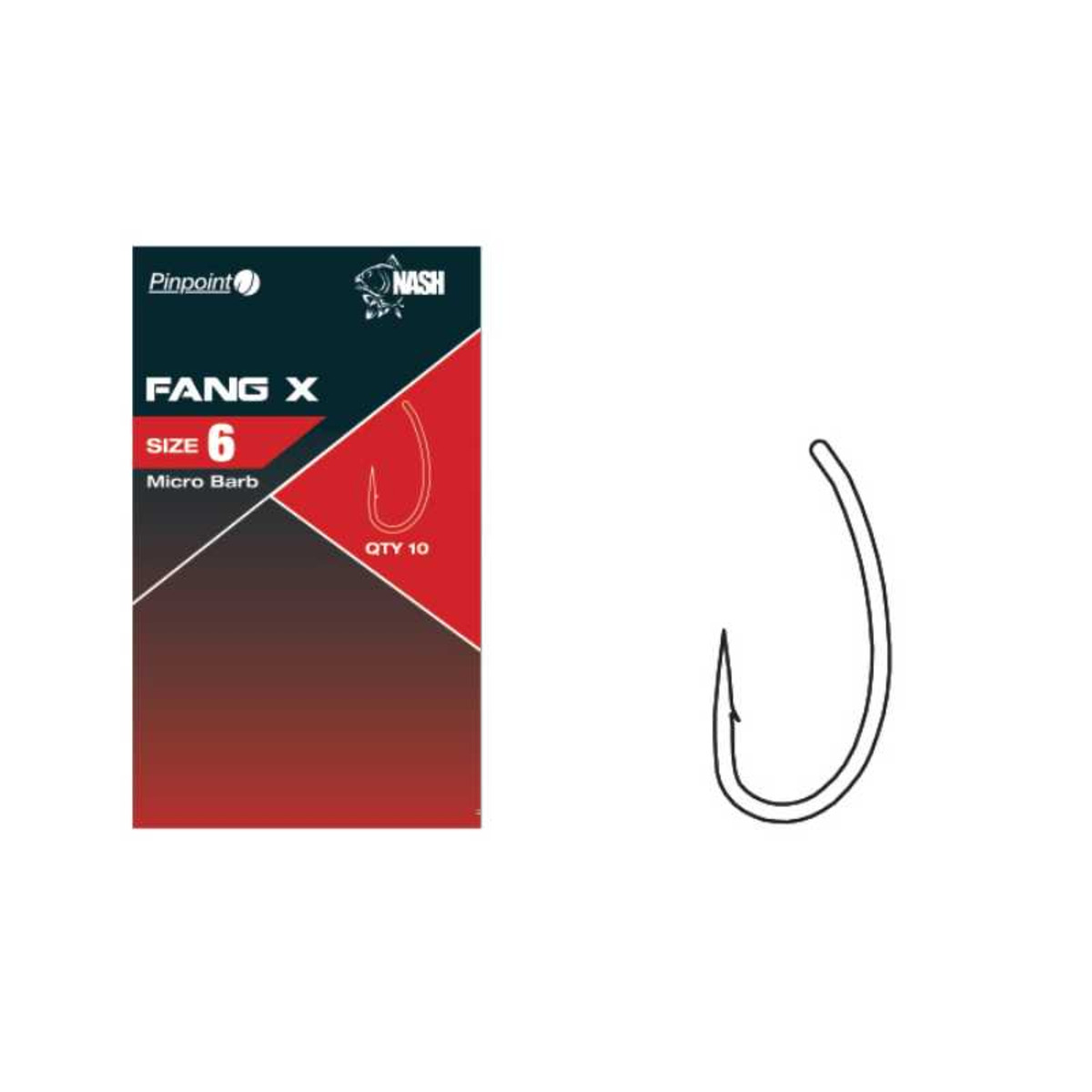 Nash Fang X - Size 6 Micro Barbed
