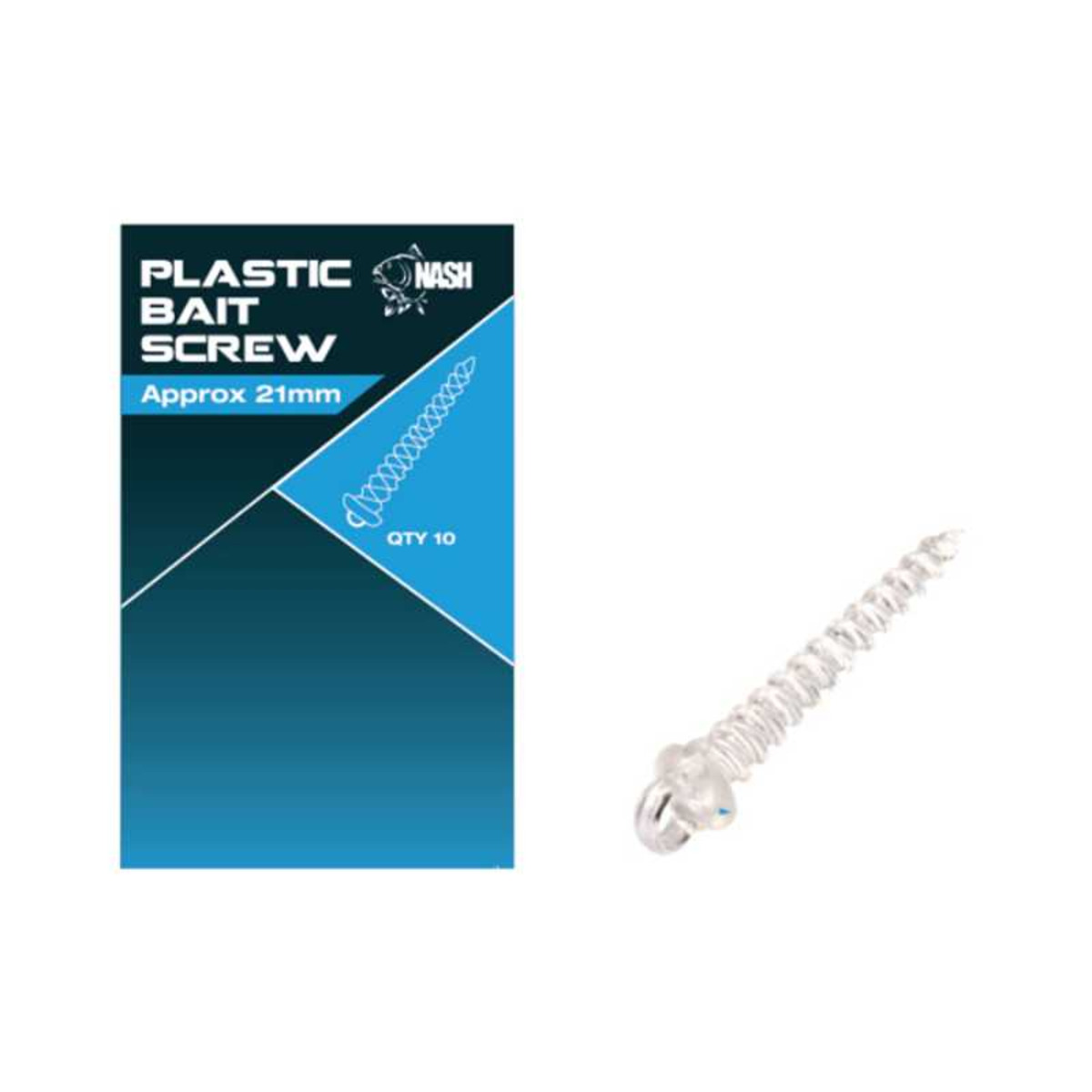 Nash Plastic Bait Screws - 21mm