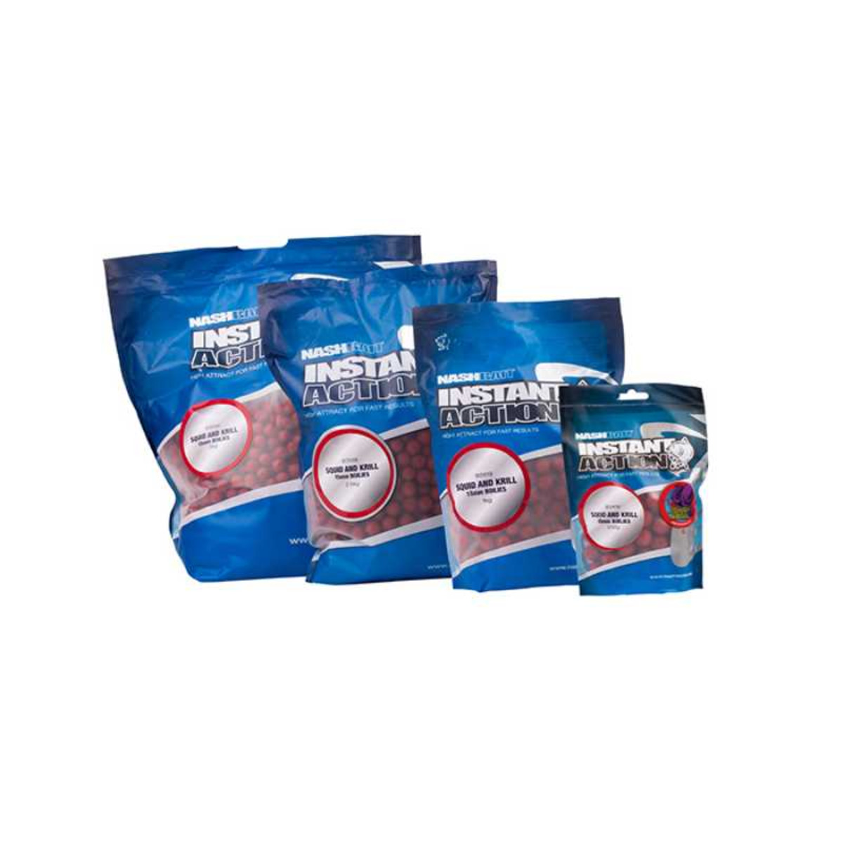 Nash Squid And Krill Boilies - 12mm 200g