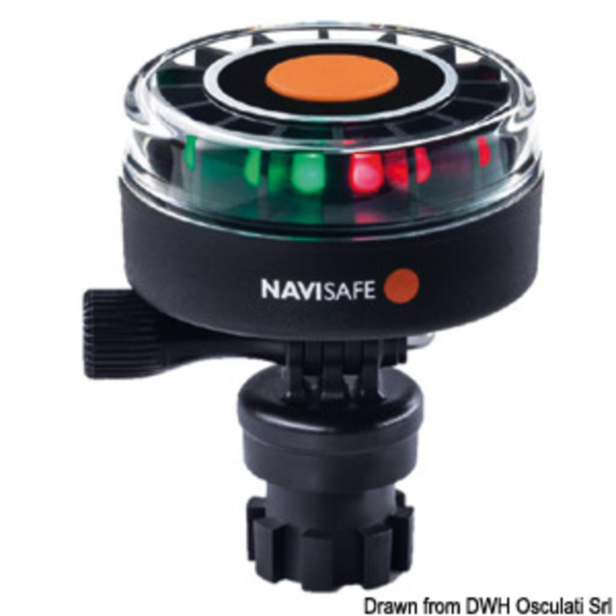 Navisafe Navilight Tricolore 2 nm - Lampe tricolore Navisafe 360° avec connexion à baïonnette