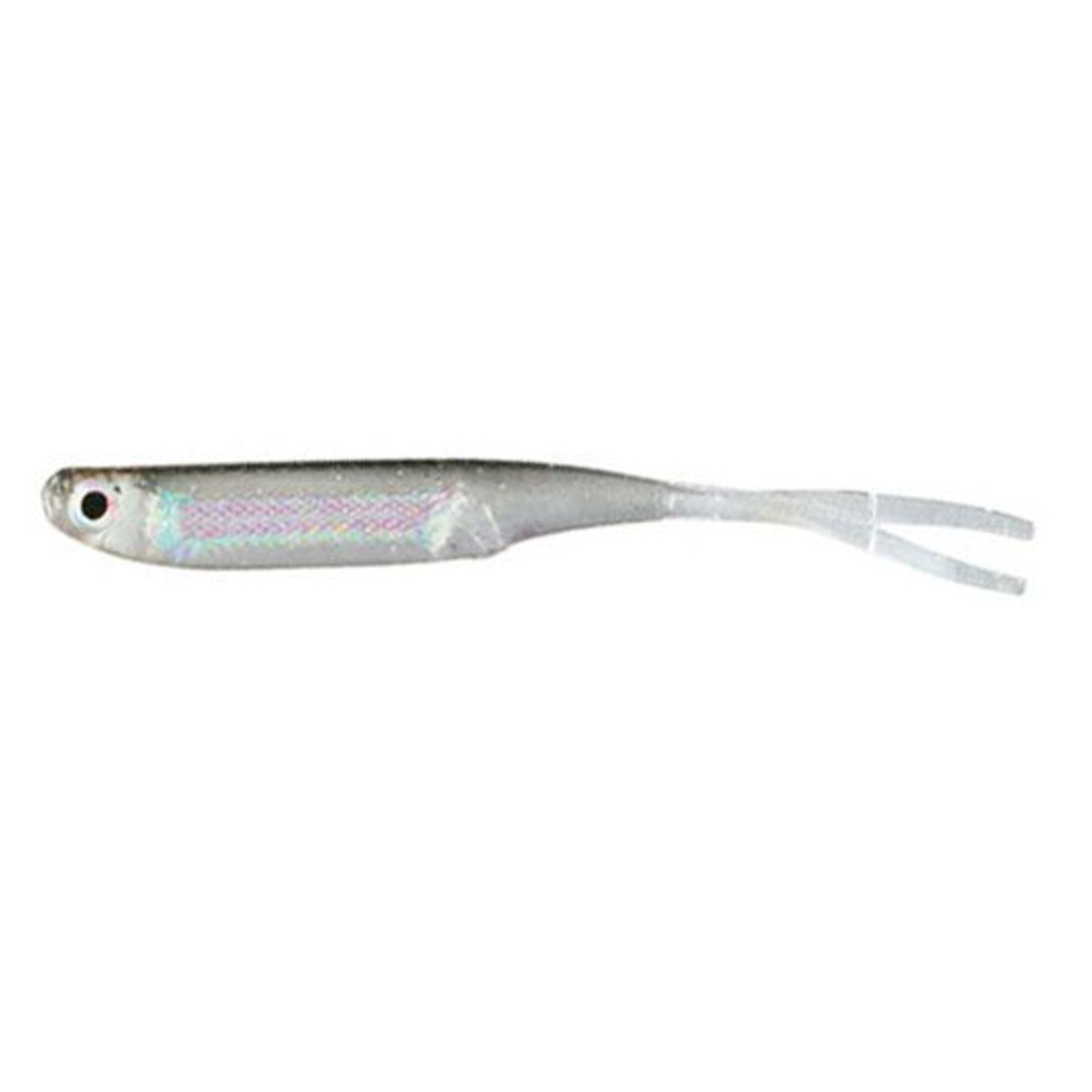 Nomura Double Tail Pulse - 7.5 cm - 1.7 g - Ghost Silver