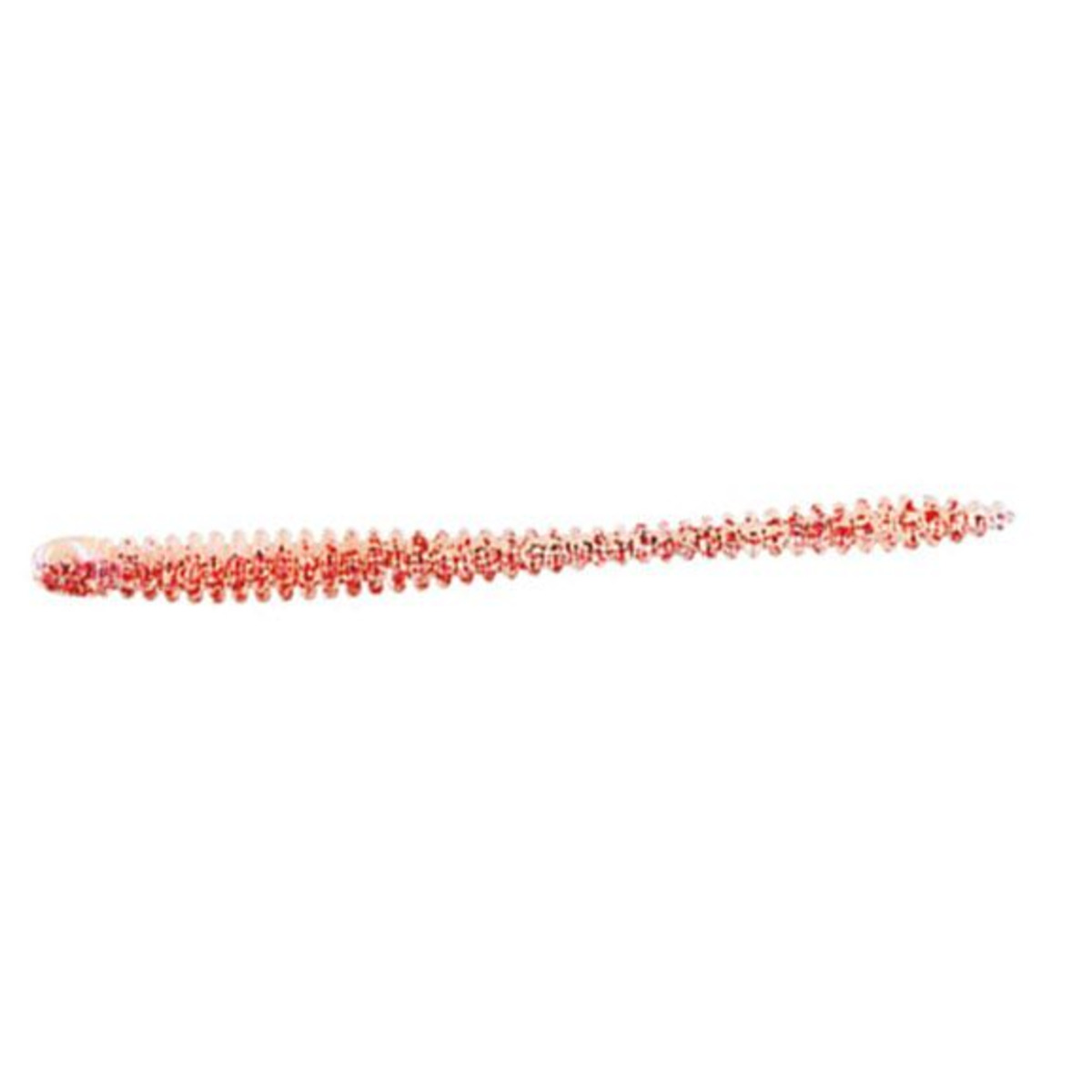 Nomura Glitter Rib Worm - 12 cm - 3.5 g - Red Glitter Back