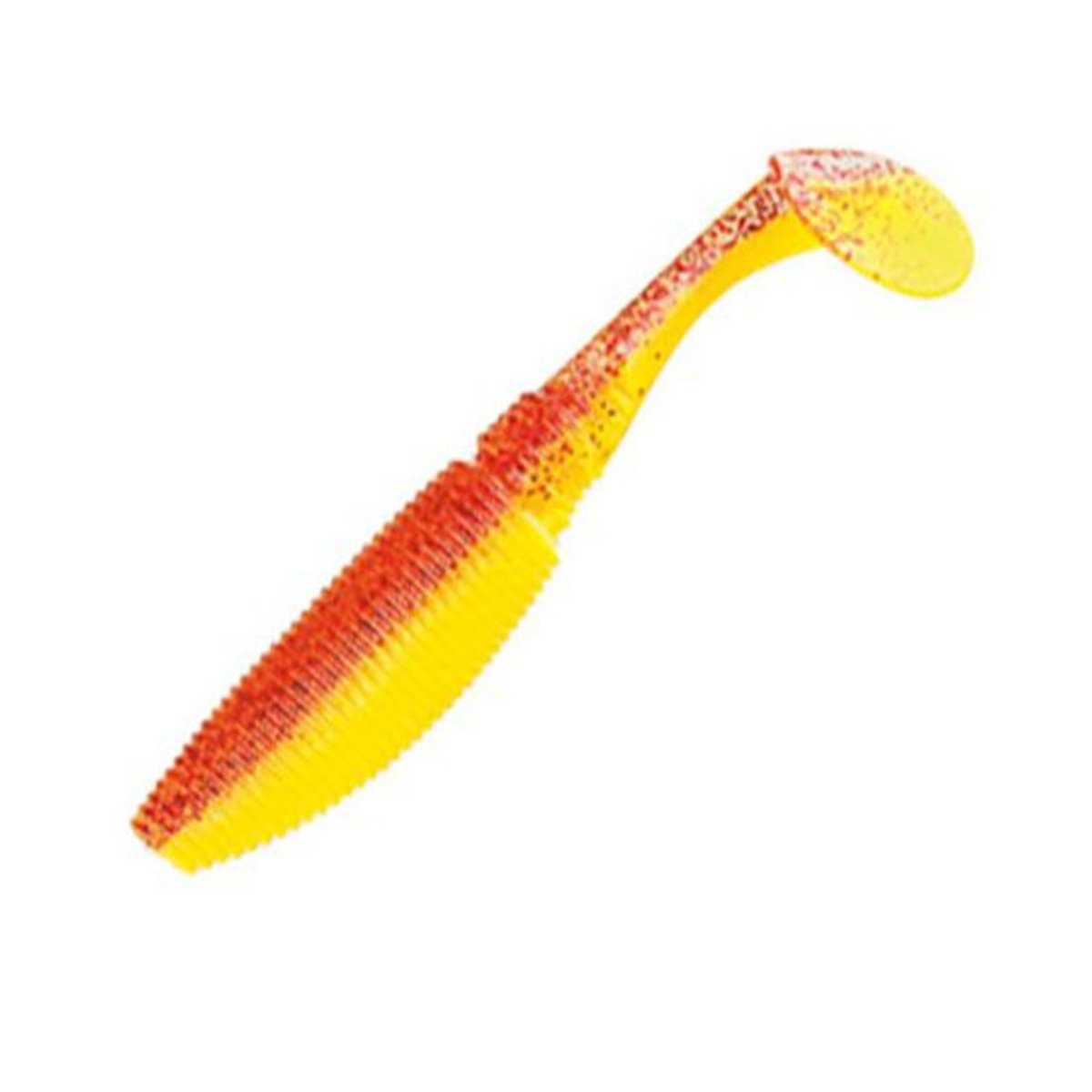 Nomura Rolling Shad - 7.5 cm - 4 g - Yellow Red Glitter