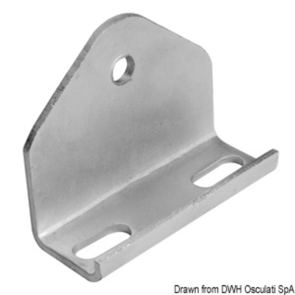 Osculati Accessories For Central Rollers - Multiple-bore brackets 100 x 100 mm