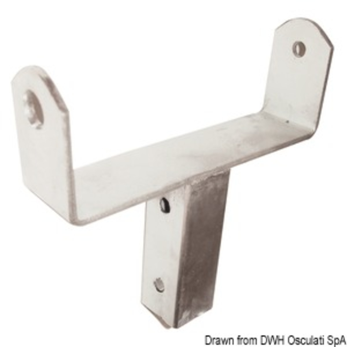 Osculati Accessories For Central Rollers - Bracket with tube 40 x 40 mm