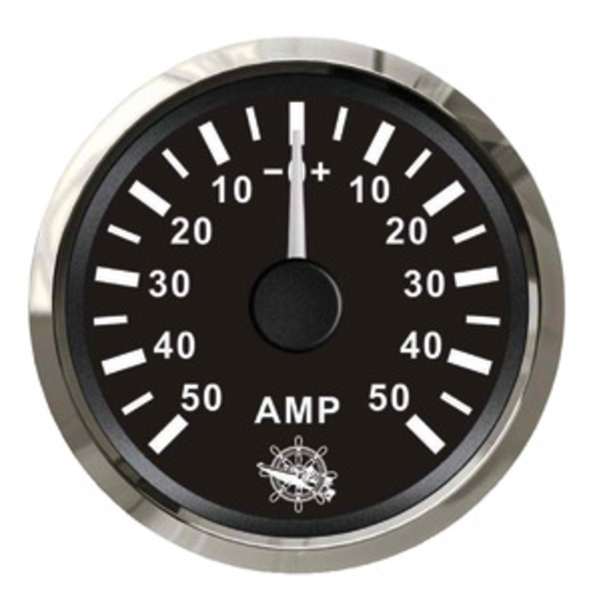 Osculati Ammeter - Ammeter w/shunt 50 A black/glossy