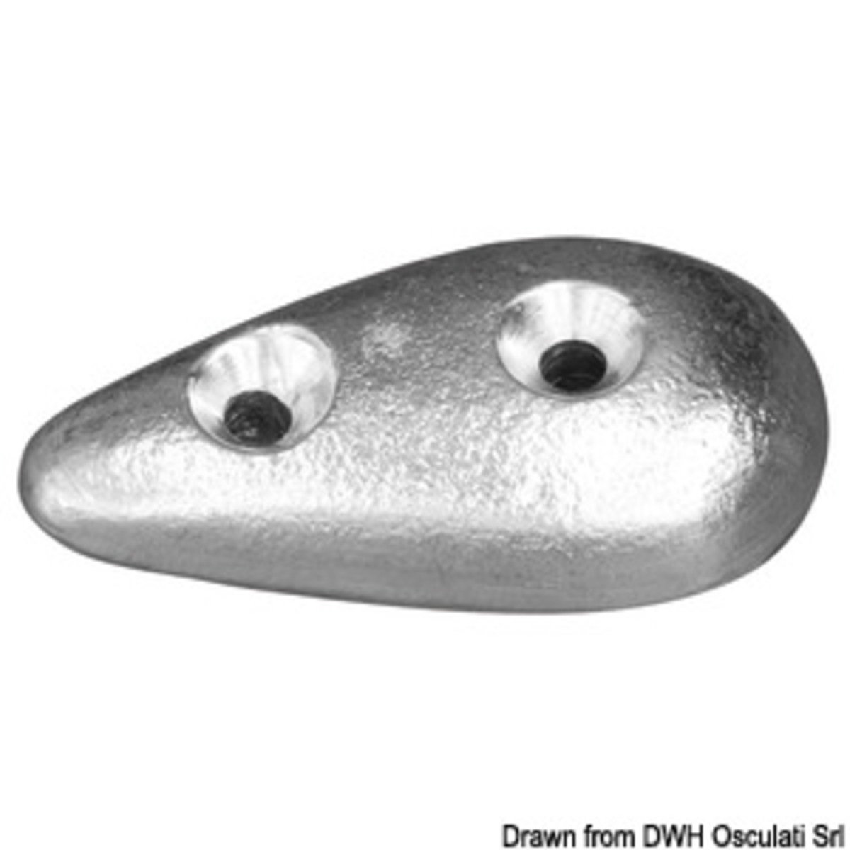 Osculati Soap Shaped Anode - Soap-shaped anode 300 g