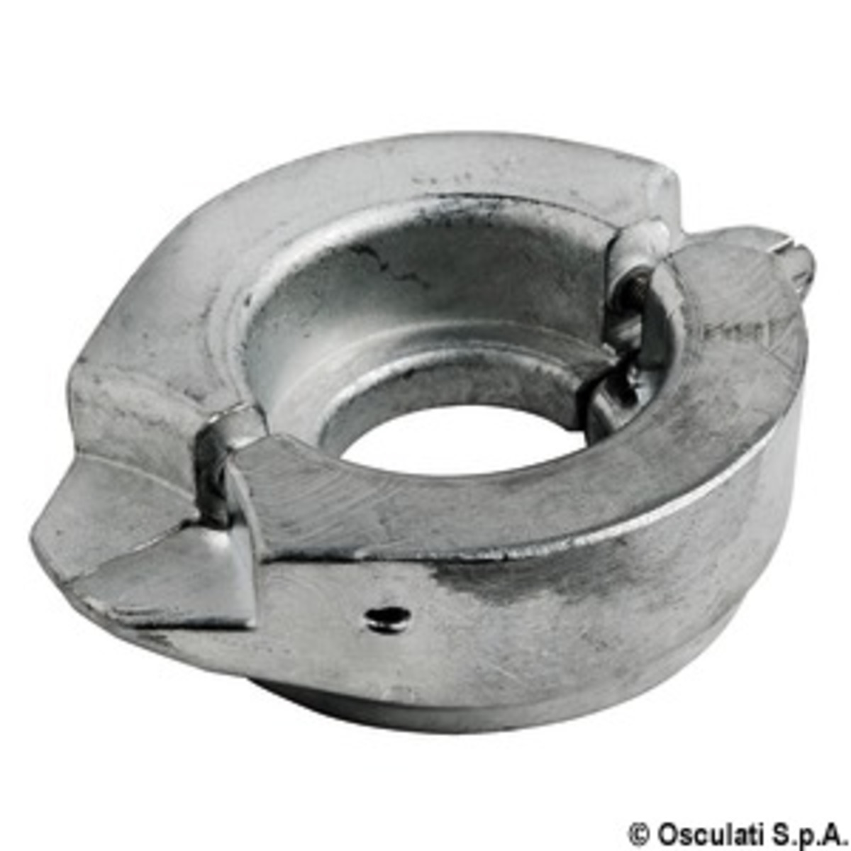 Ánodo Osculati En Dos Piezas Para Collar De Impulsión De Vela Ø 107 Mm - Collar Volvo ánodo de aluminio Ø 107 mm