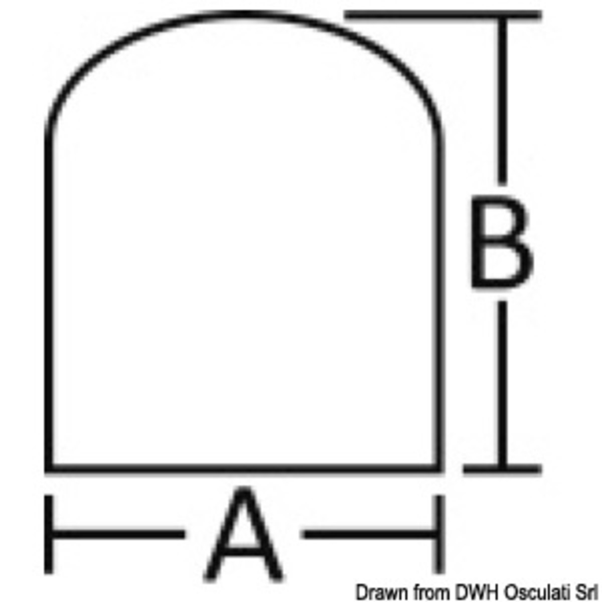 Osculati Heckbasis-Stützanode - AlphaOne 120 HP Aluminiumanode