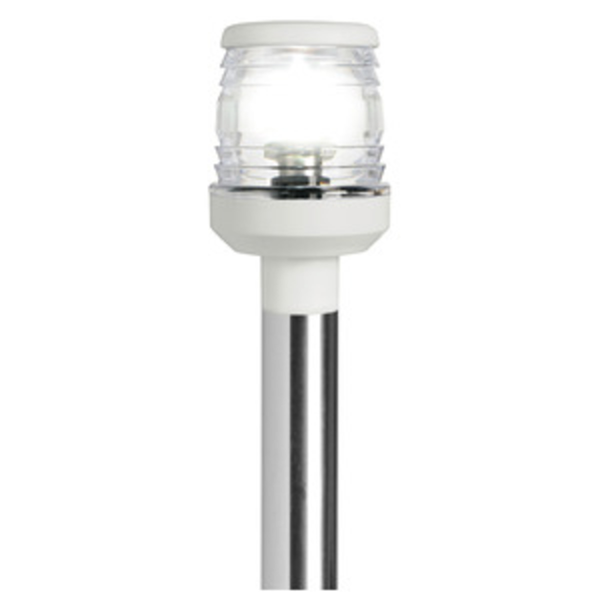 Osculati Classic 360° Retractable Pole - 360° standard retractable pole white light 60 cm