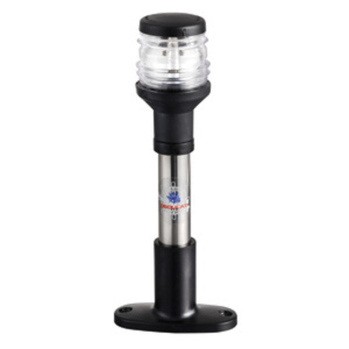 Osculati Compact Pole - Compact SS light pole 20 cm black light