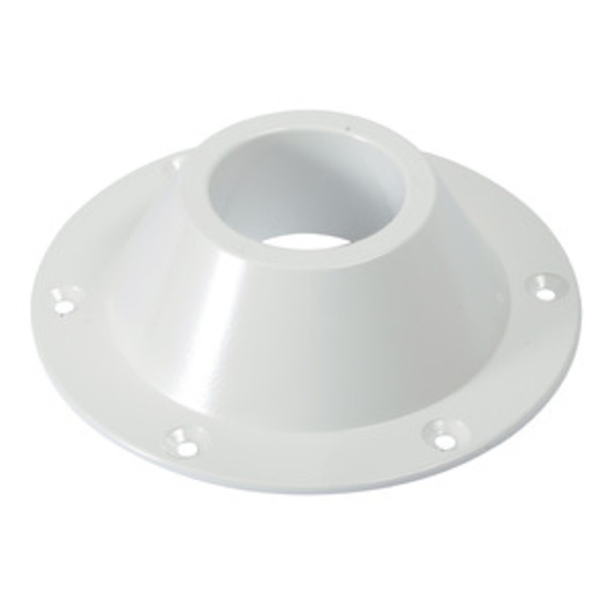 Osculati Spare Bases For Conical Table Pedestals - Spare white aluminium support for table legs Ø 165