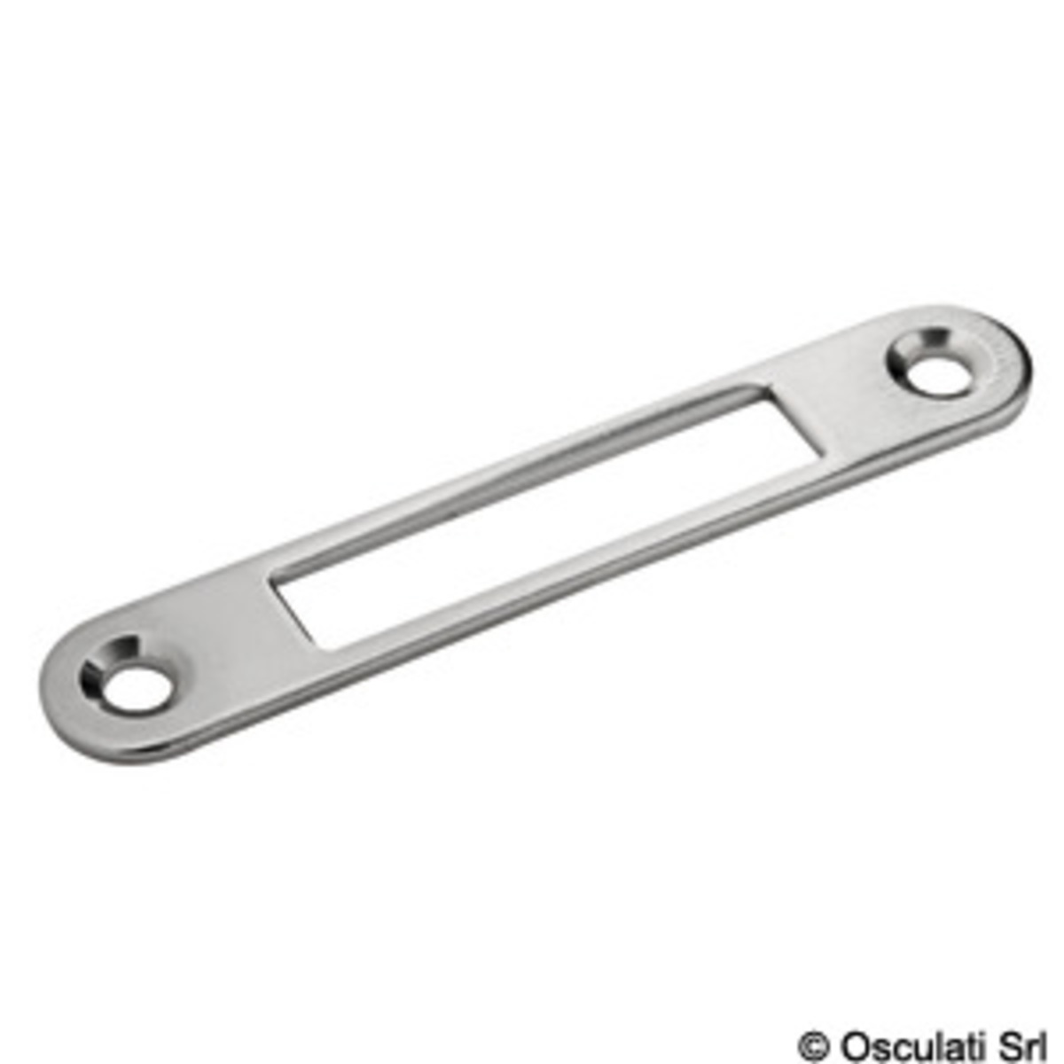 Osculati Butée Pour Pêne 38.182.50/51 Et 38.180.01 - Gâche plate en inox pour pênes 38.182.50/38.180.01