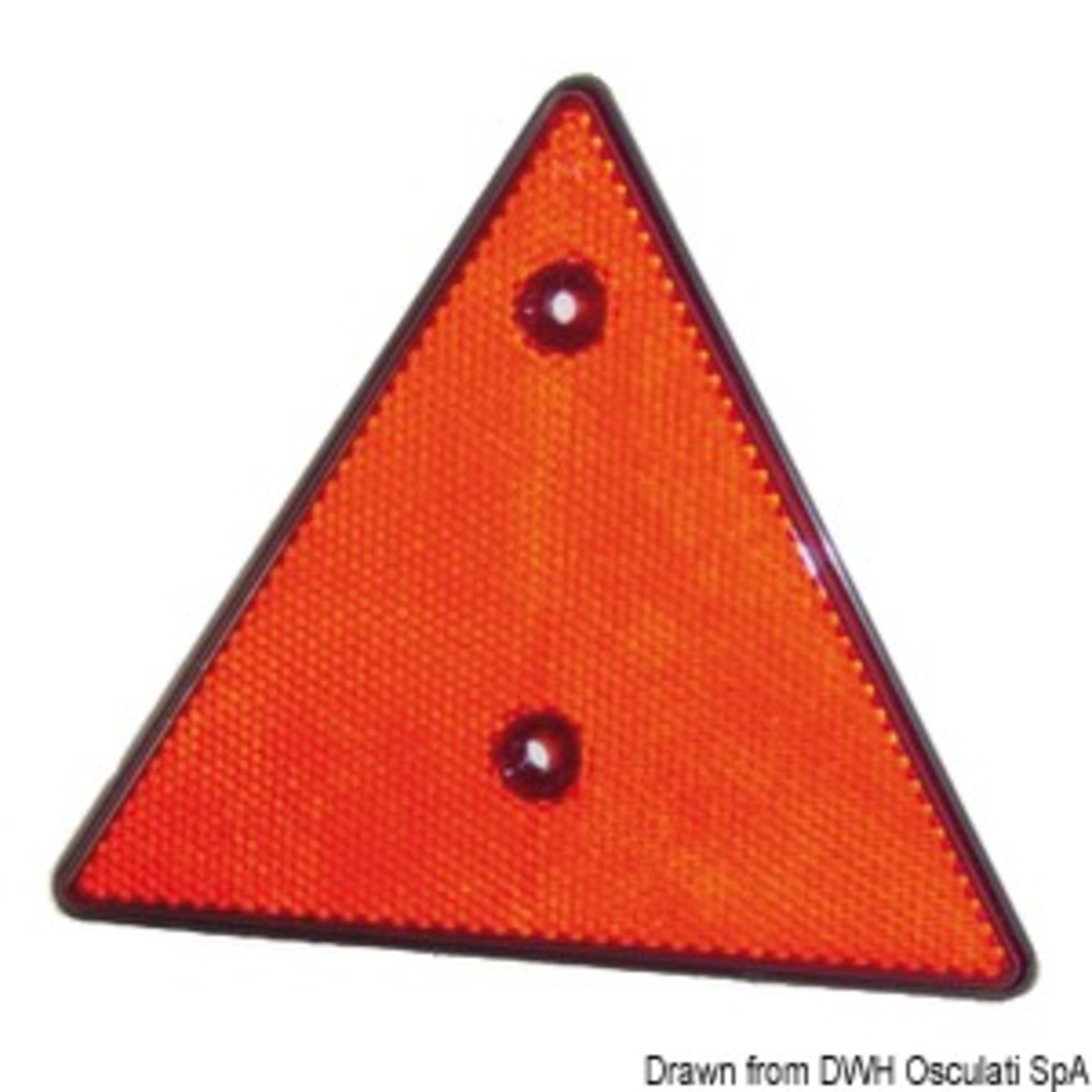 Osculati Reflectors - Triangular catadioptric light 70 mm