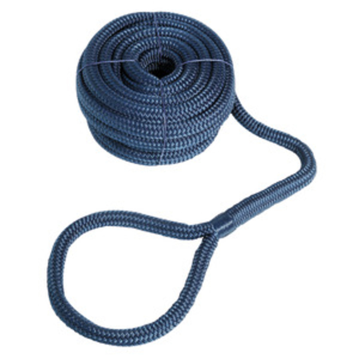 Corde d'amarrage haute ténacité Osculati avec oeil - Corde à œil 24 mm x 15 m bleue