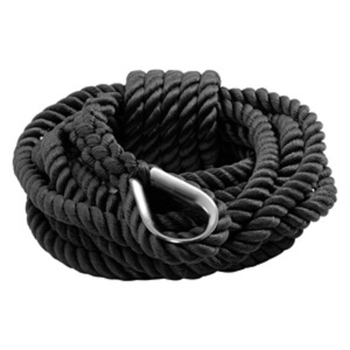 Corde d'amarrage épissée haute ténacité Osculati - Ligne d'amarrage noire 16mm x 8m