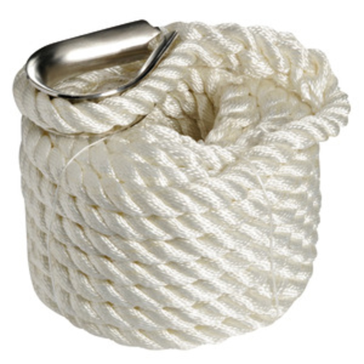 Corde d'amarrage épissée haute ténacité Osculati - Amarre blanche 14 mm x 12 m