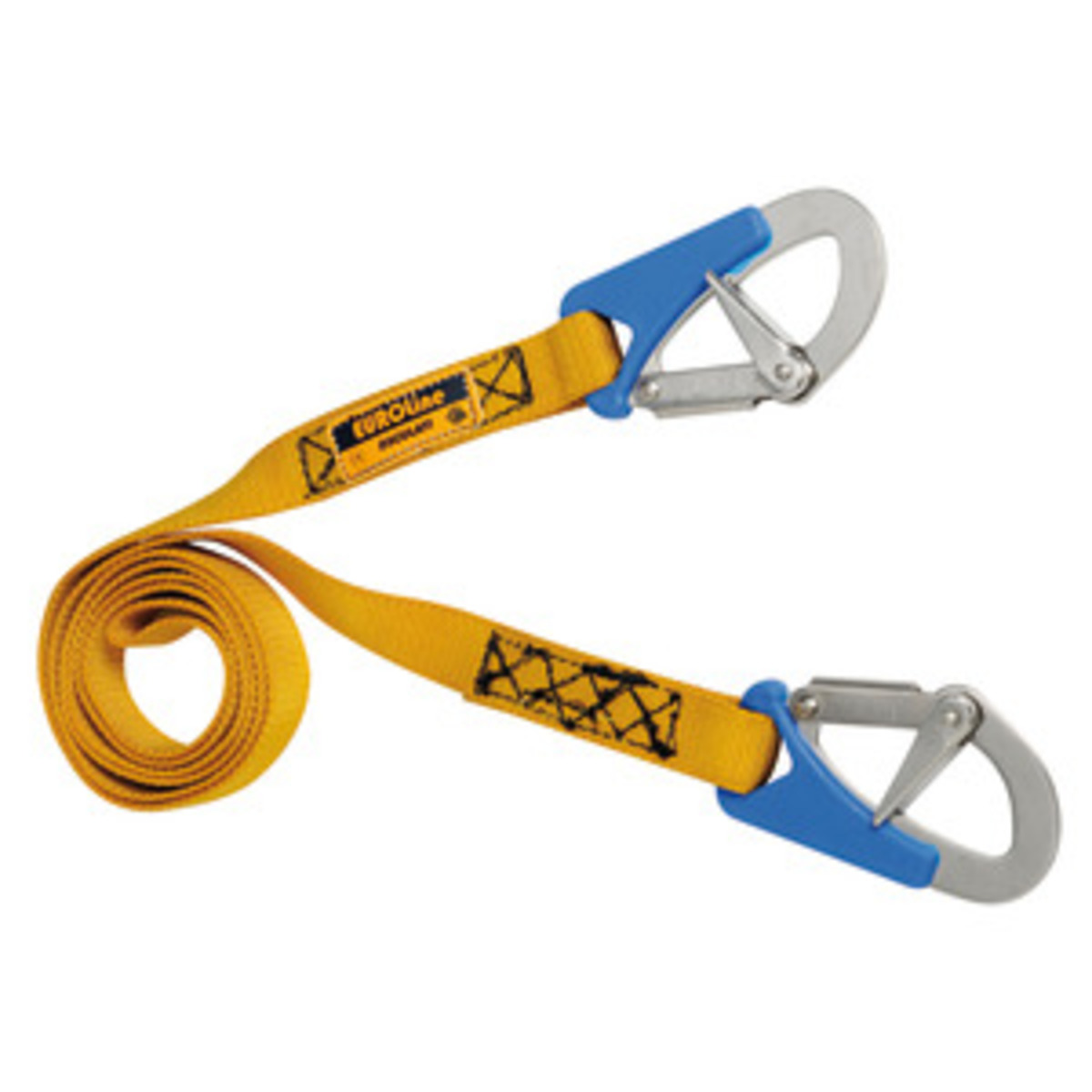 Osculati Euro Lightline Safety Line - Euro Lightline safety line 2m + 2 shackles Fast opening