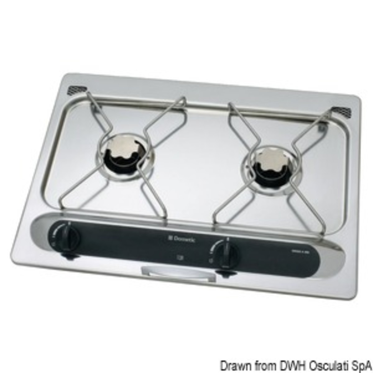 Osculati Built-in Kitchen Dometic - DOMETIC hob recessed 2 burners 500x365 mm