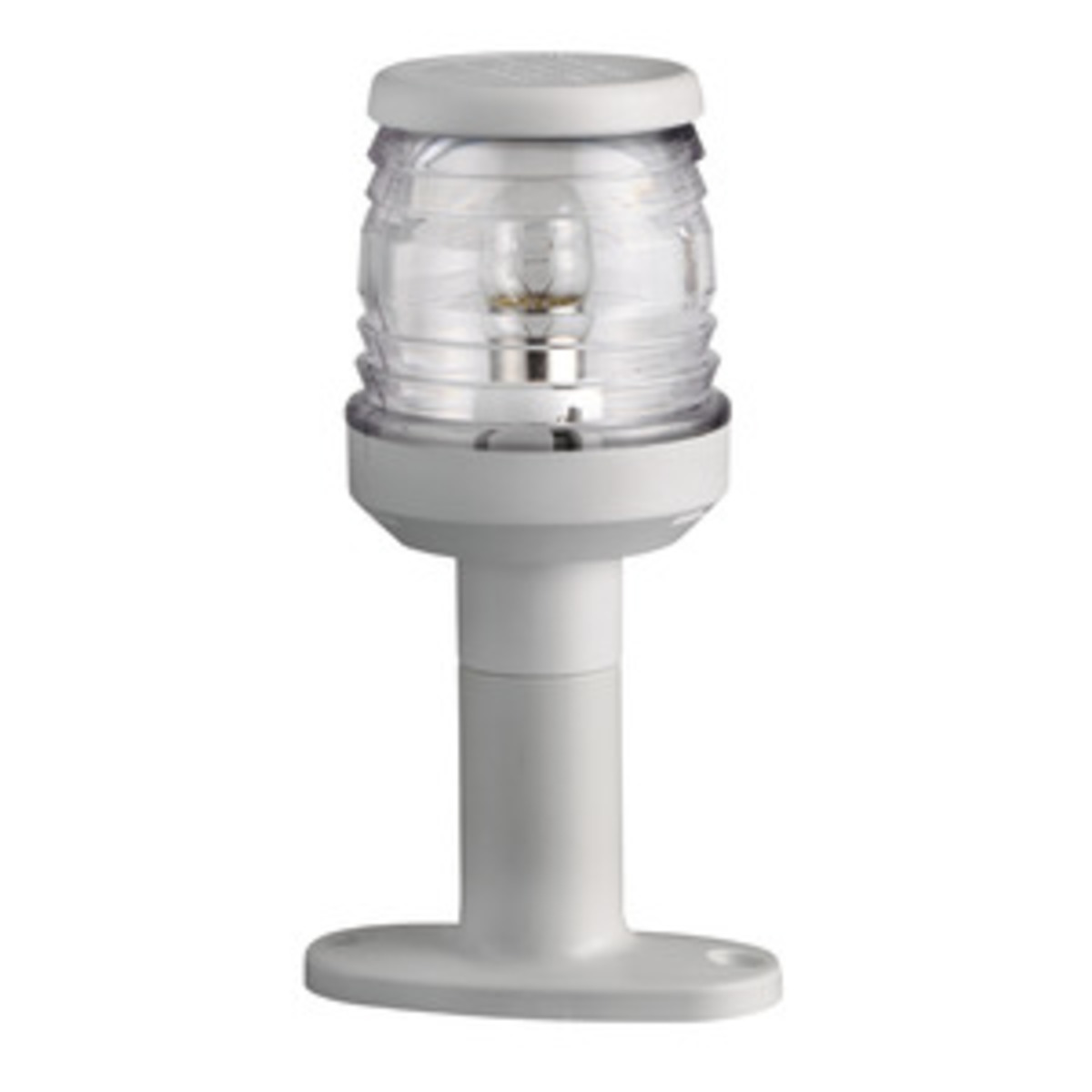 Osculati Classic 360° Mooring Light With Lifting Base - Classic 360° mast head  light white base