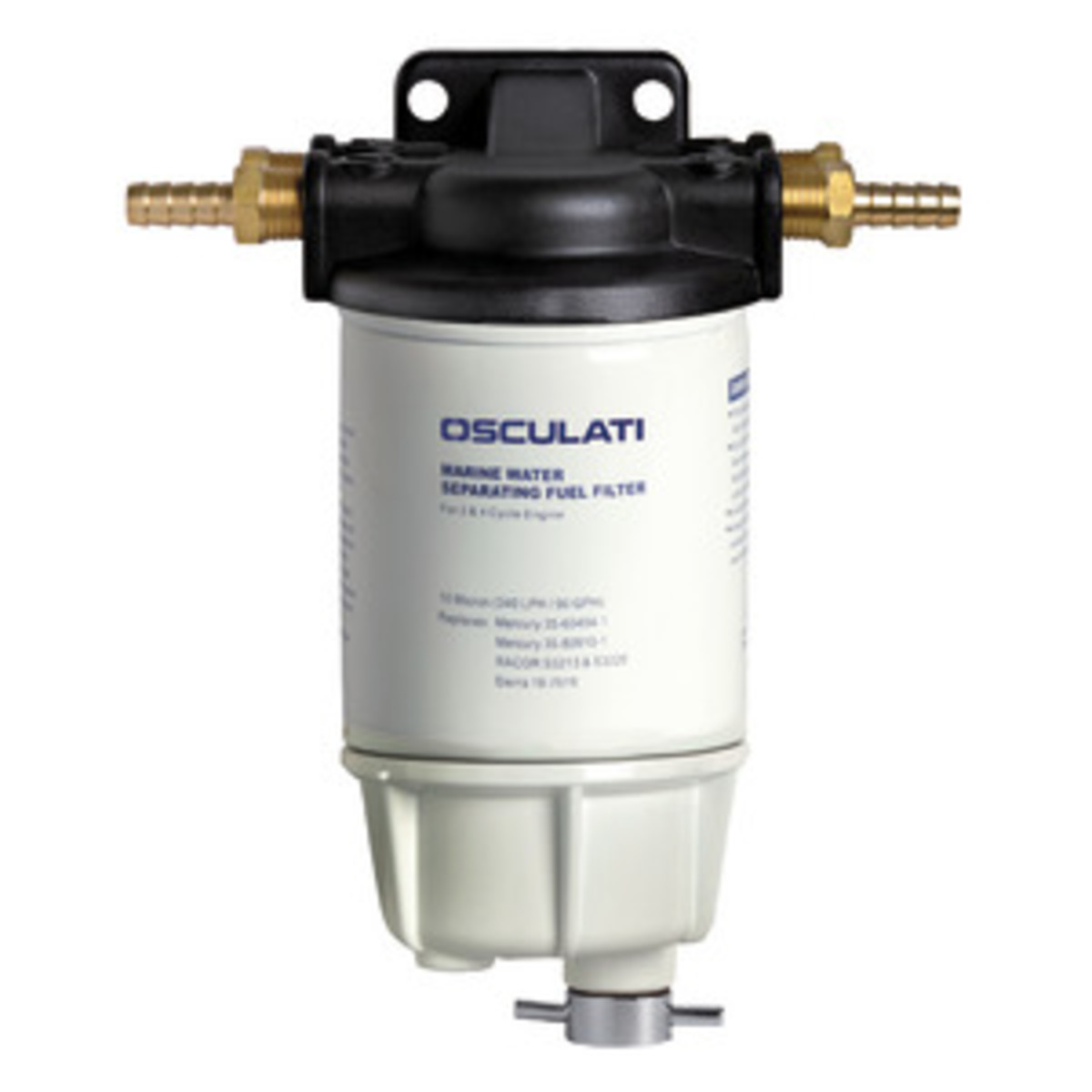 Osculati Universal Water/fuel Separating Filter - Universal water/fuel separating filter