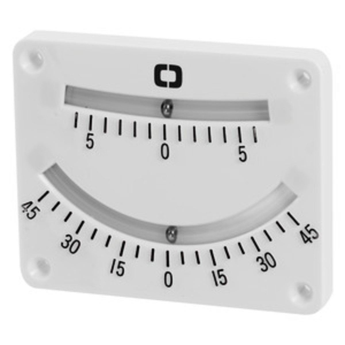 Osculati Inclinometer - Double bubble inclinometer 101x82 mm