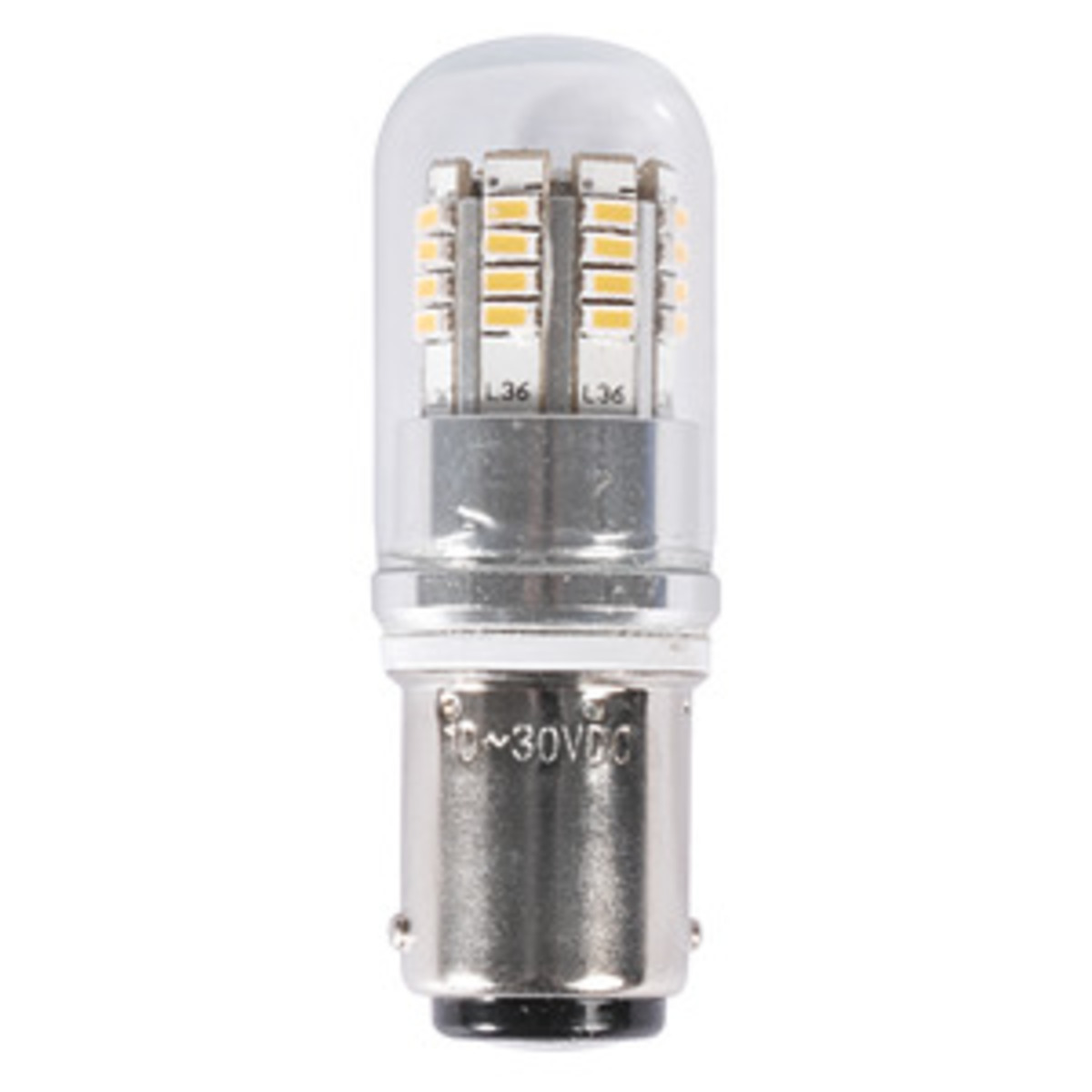 Osculati LED-SMD-Sockellampe Ba15d - Glühbirne LED 12/24 V 2,5 W