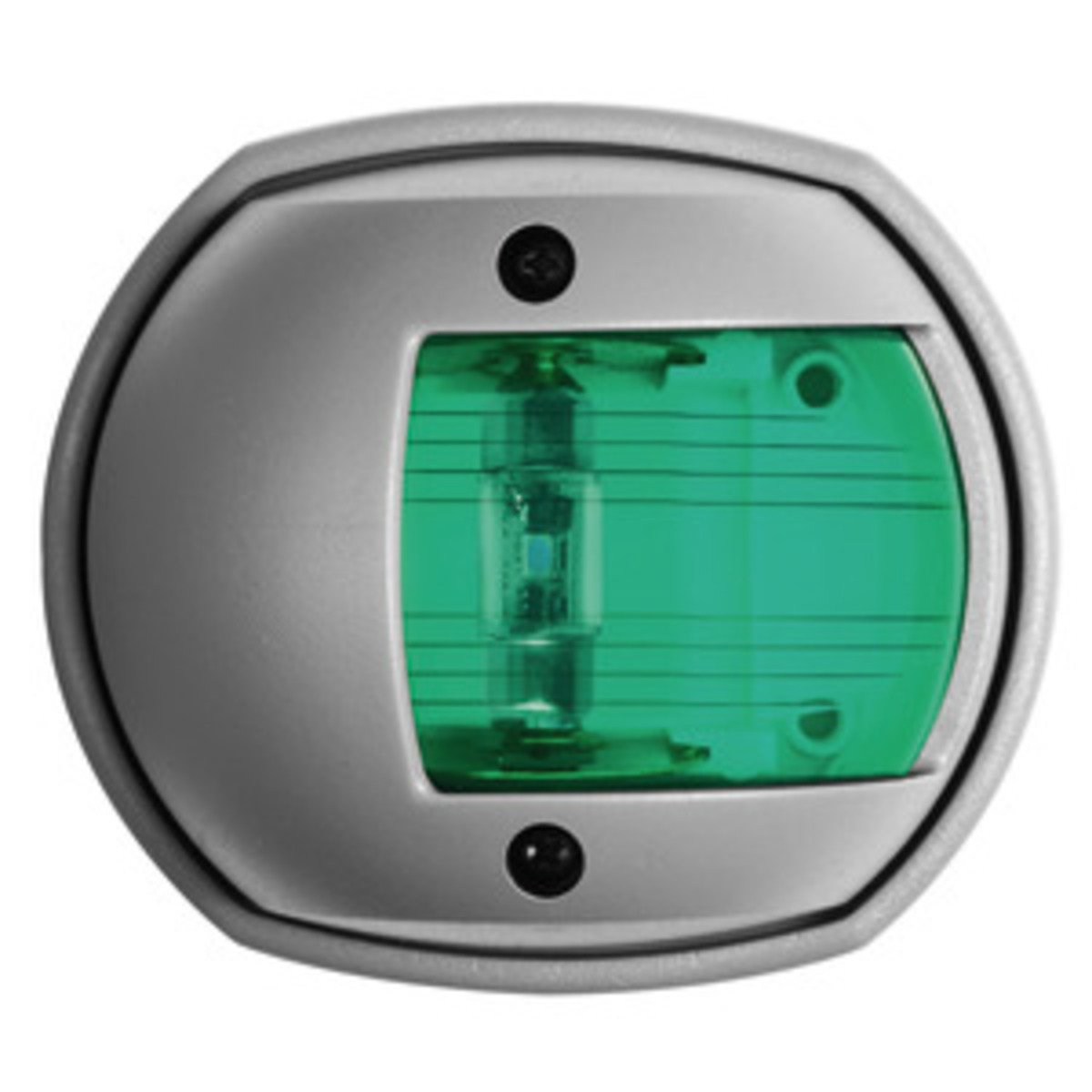 Osculati Compact 12 Led Navigation Lights - Compact LED navigation light, right RAL 7042